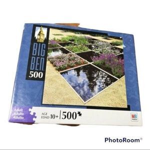 Jigsaw puzzle 500 piece Big Ben Reflections Landscape flowers BAIb‎